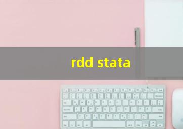 rdd stata